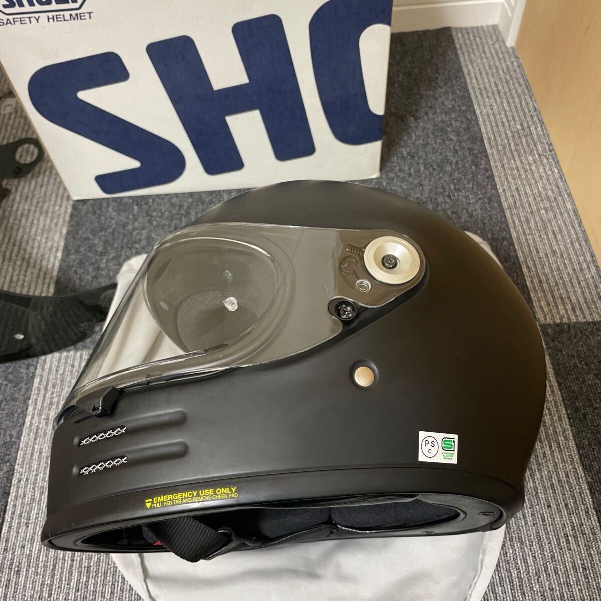 超美品 SHOEI ショウエイ フルフェイス ヘルメット Glamster 超美品 SHOEI ショウエイ フルフェイス ヘルメット Glamster