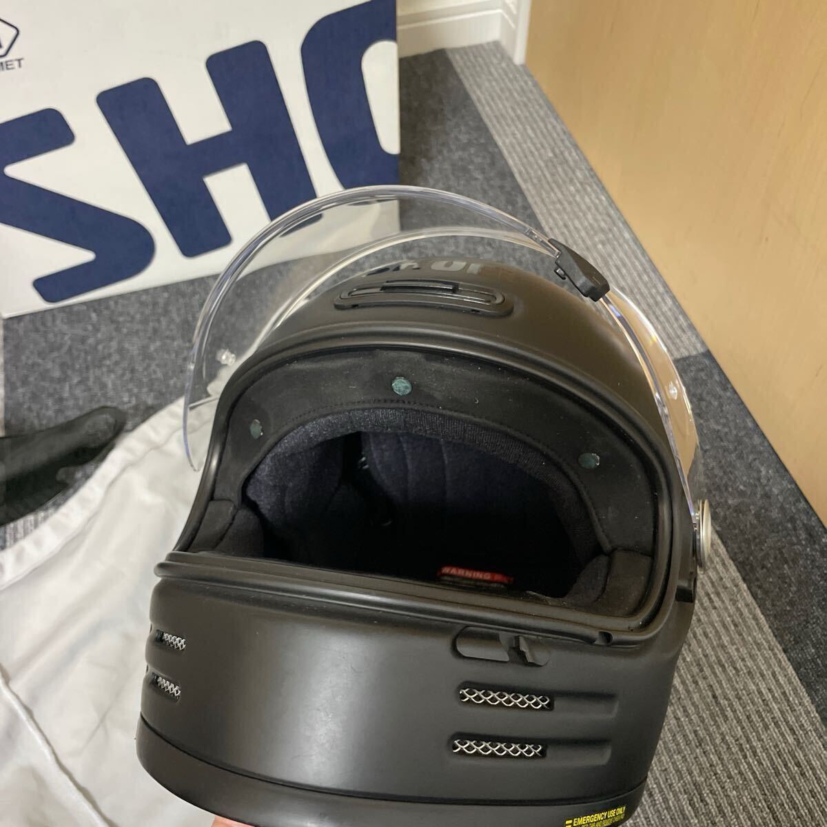 超美品 SHOEI ショウエイ フルフェイス ヘルメット Glamster