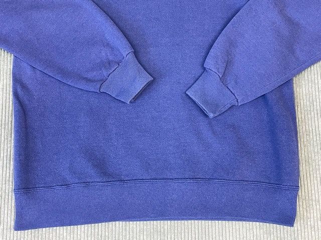 80\'s 90\'s американский производства JERZEES Jerseys тренировочный blank solid la gran синий blue L [la-1127]