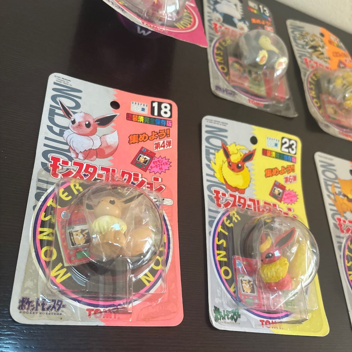モンコレ 初期 6種 未開封 07 ファイヤー 13 カビゴン 14 モンコレ 初期 6種 未開封 07 ファイヤー 13 カビゴン 14