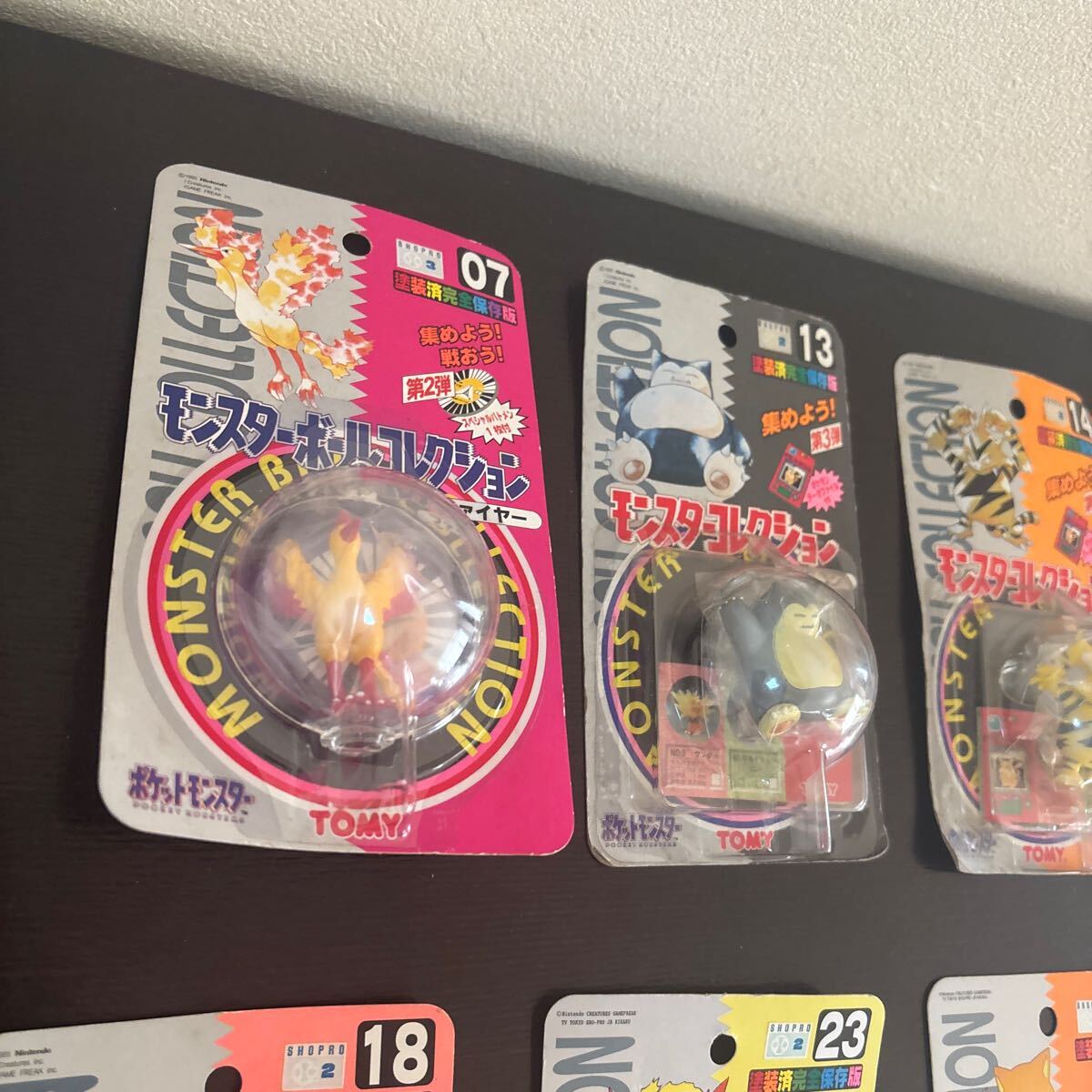 モンコレ 初期 6種 未開封 07 ファイヤー 13 カビゴン 14 モンコレ 初期 6種 未開封 07 ファイヤー 13 カビゴン 14