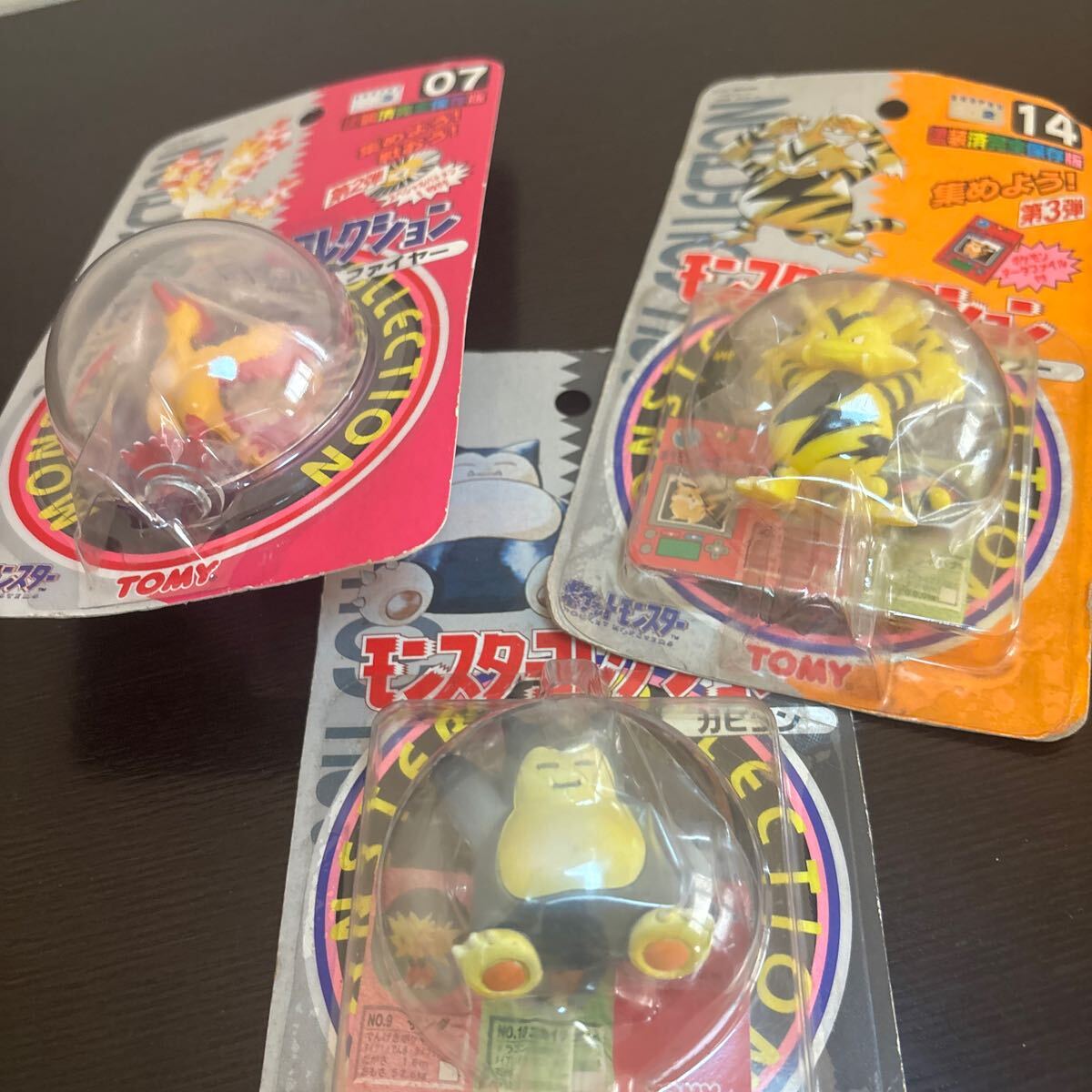 モンコレ 初期 6種 未開封 07 ファイヤー 13 カビゴン 14 モンコレ 初期 6種 未開封 07 ファイヤー 13 カビゴン 14