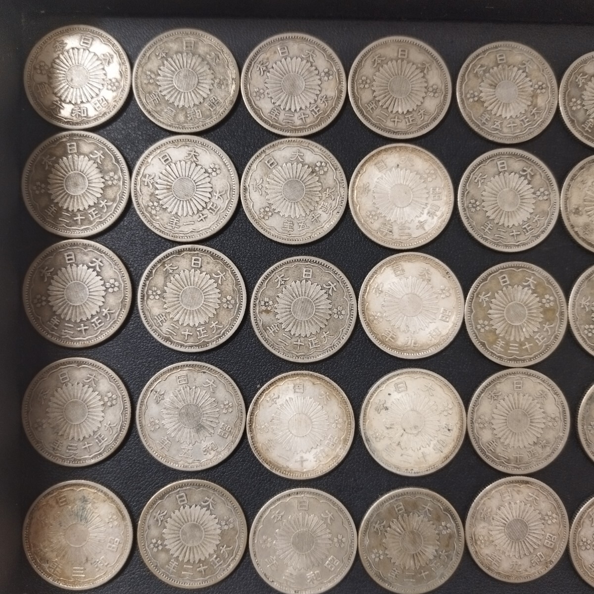 NA*1 jpy ~ storage goods 50 sen silver coin . summarize goods total 68 sheets Meiji Taisho Showa era collection antique not yet judgment present condition goods 