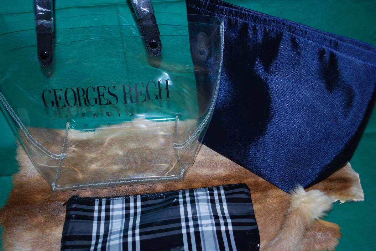 ■新品未使用■GEORGES　RECHトートバッグ　ミニポーチ付き■