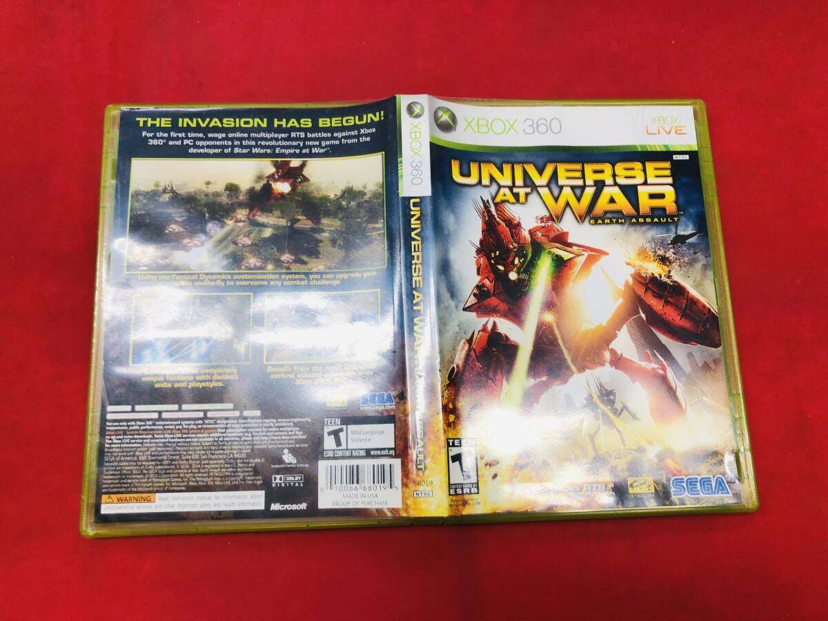 ユニバース アット ウォー: アース アサルト Universe at War: Earth Assault 即購入！！ 海外版 輸入版 良品