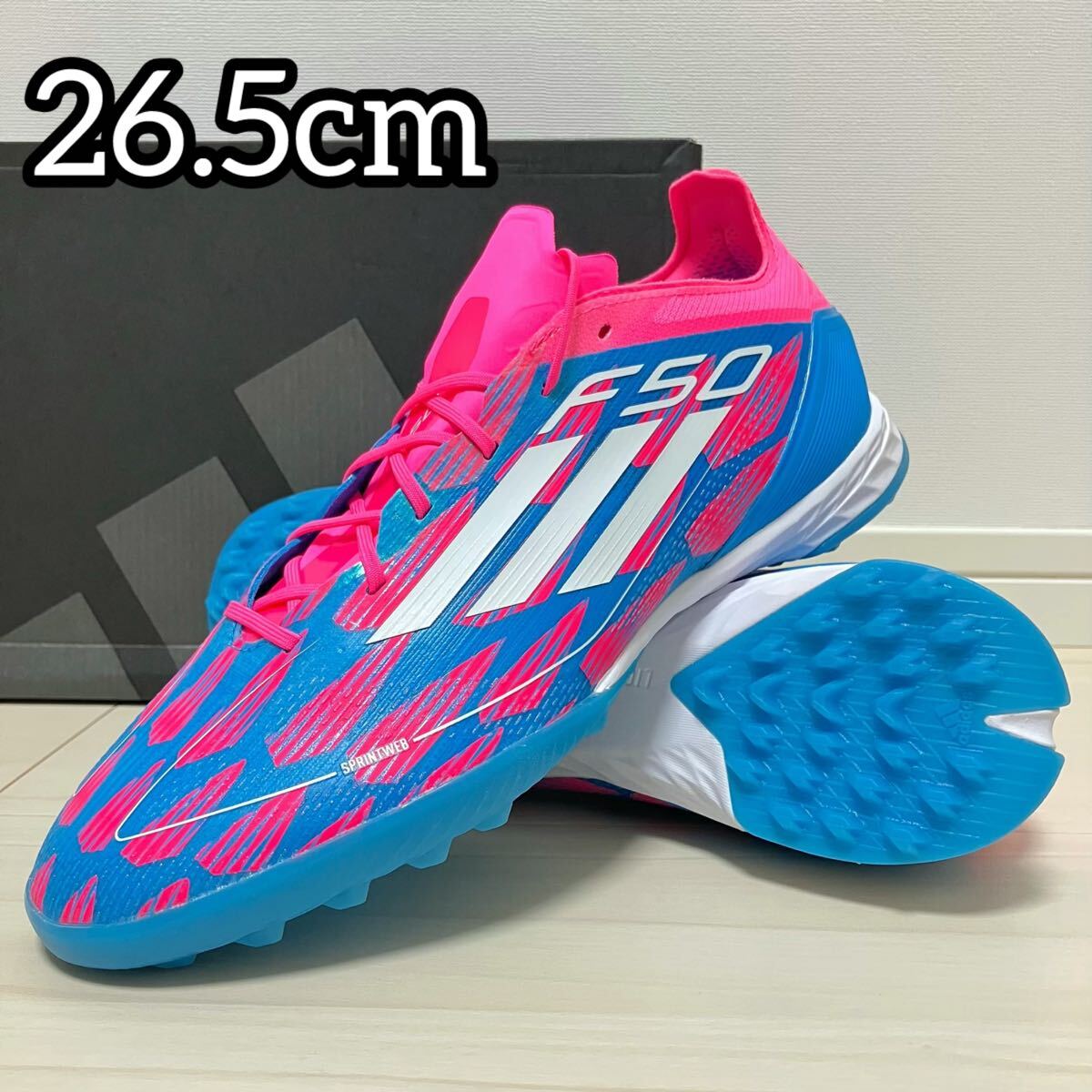 ☆日本未発売☆ adidas アディダス F50 PRO TF 26.5cm ピンク ☆日本未発売☆ adidas アディダス F50 PRO TF 26.5cm ピンク