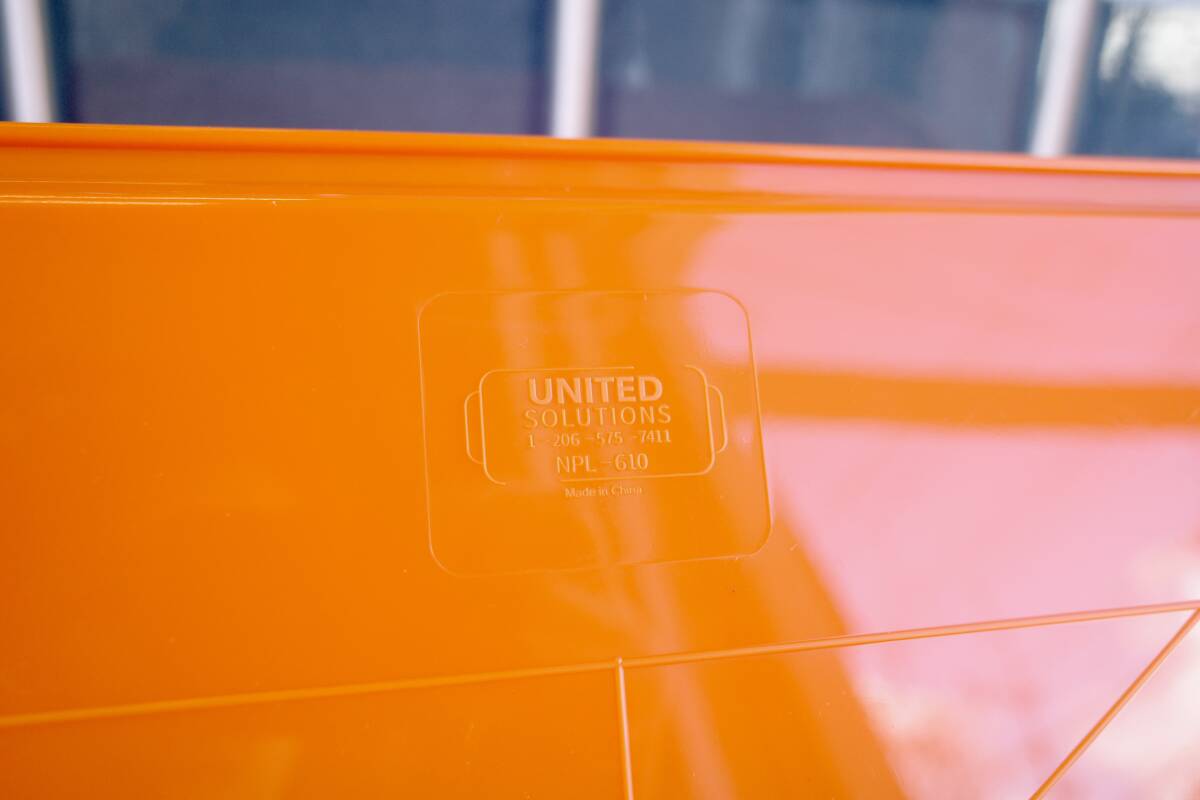新品　FAST　FOOD　TRAY フードトレイ　ORANGE　オレンジ　アメリカ　USA　店舗　カフェ　ハンバーガー　タコス　メキシコ