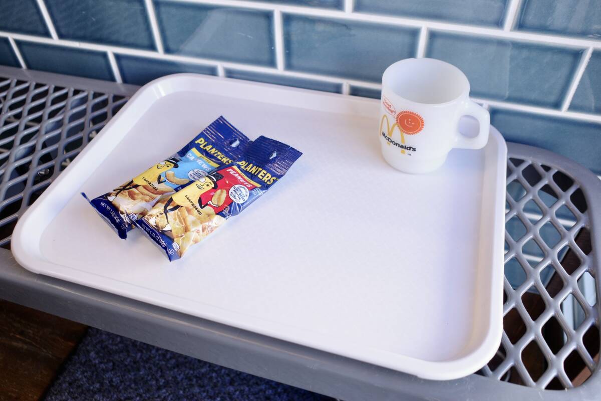 新品 FAST FOOD TRAY フードトレイ　WHITE　ホワイト　アメリカ USA 店舗 カフェ ハンバーガー タコス メキシコ