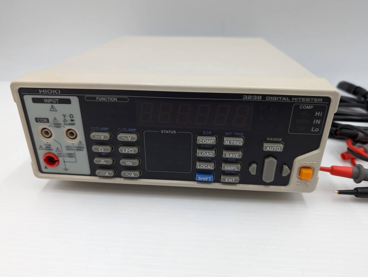 美品【領収書可】日置電機　HIOKI　ディジタルハイテスタ 3238 3256-50 ディジタルハイテスタ 1台 HIOKI(日置電機) 【通販