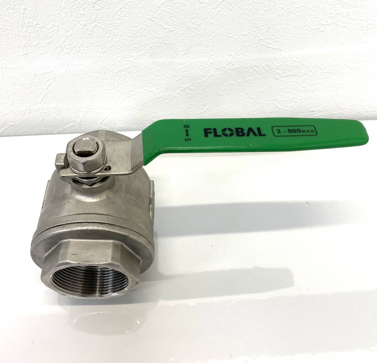 ※ FLOBAL 2-800w.o.g. フルボアボールバルブ クラス800 保管品