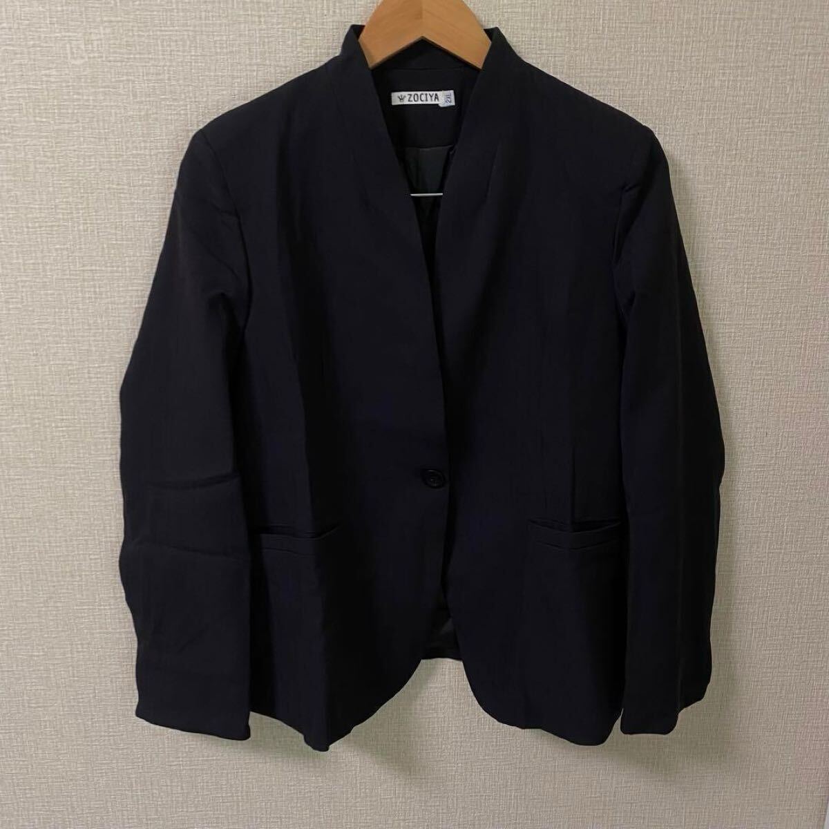 [richcoco] スーツ レディース セットアップ 2XL ブラック 七五三