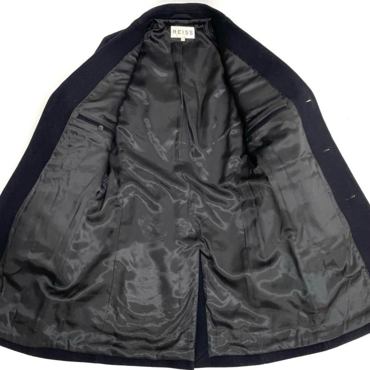 REISS リース ウール チェスターコート 秋 B8683 REISS リース ウール チェスターコート 秋 B8683
