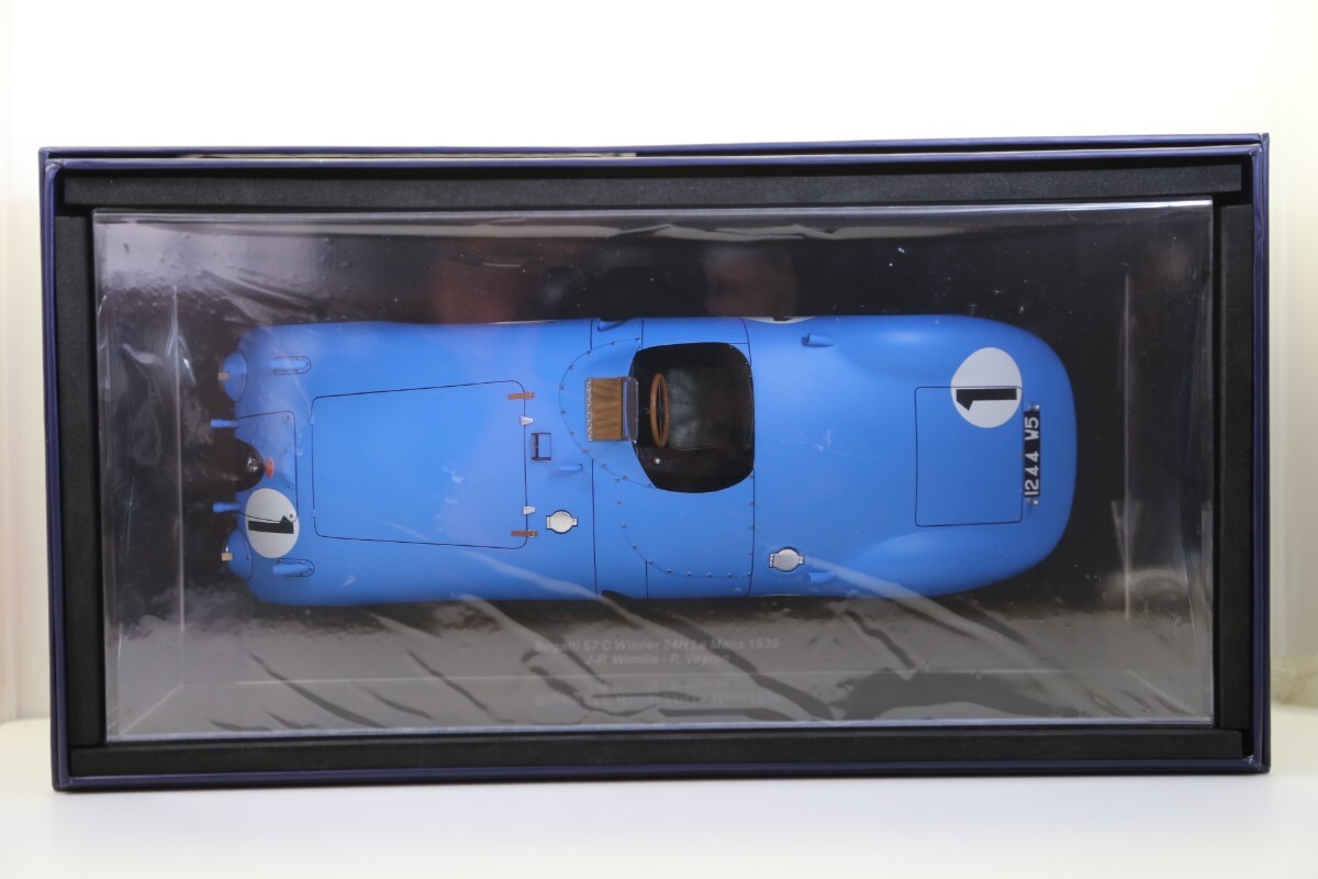 スパークモデル 1/18 ブガッティ 57C 1939 ルマン24H ウィナー スパークモデル 1/18 ブガッティ 57C 1939 ルマン24H ウィナー