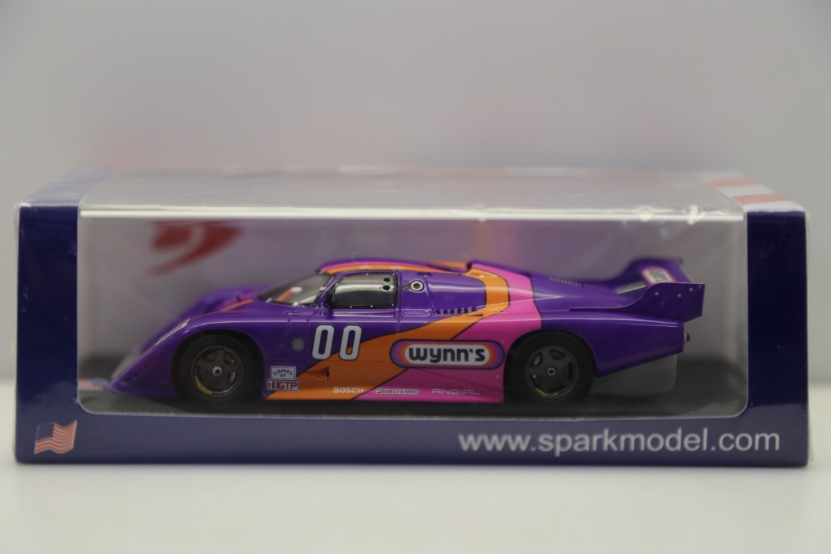スパークモデル 1/43 マーチ 83G No.00 1986 リバーサイド6時間 6位 J.Adams/J.Hotchkis US173 //00