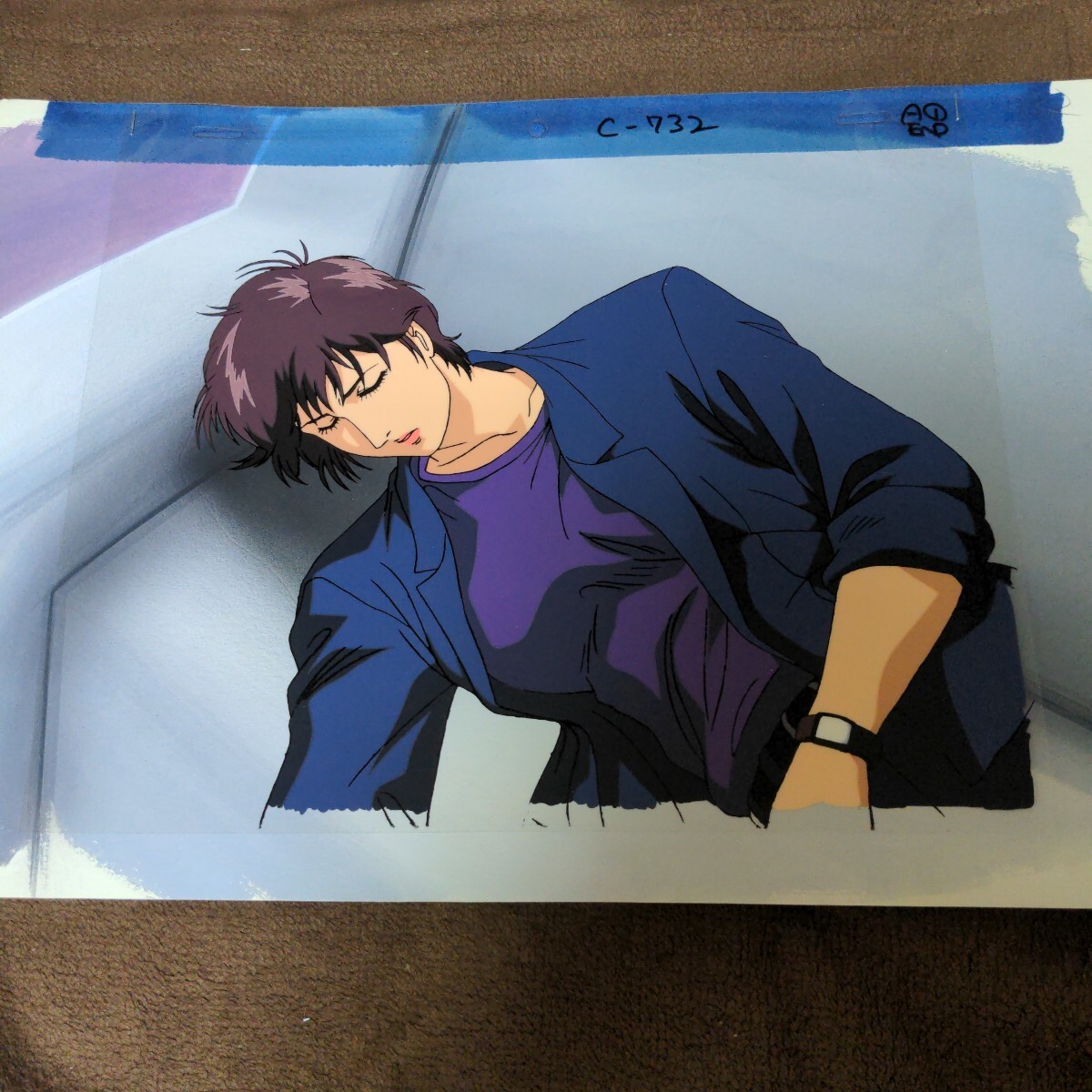 シティーハンター セル画 直筆背景付 - シティーハンター シティーハンター セル画 直筆背景付 - シティーハンター