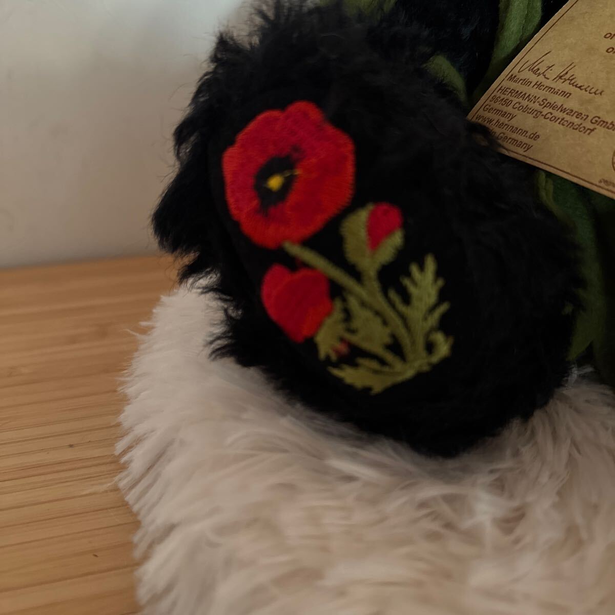 ポピー緑ハーマン社 ハーマンベアー フラワーベアー Poppyベアー ポピー緑ハーマン社 ハーマンベアー フラワーベアー Poppyベアー