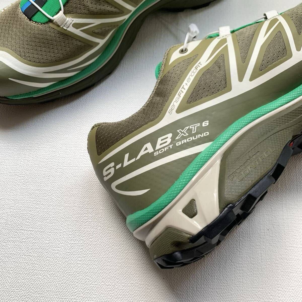 新品レア SALOMON サロモン XT-6 シューズ グリーン 30㎝ メンズ 新品レア SALOMON サロモン XT-6 シューズ グリーン 30㎝ メンズ