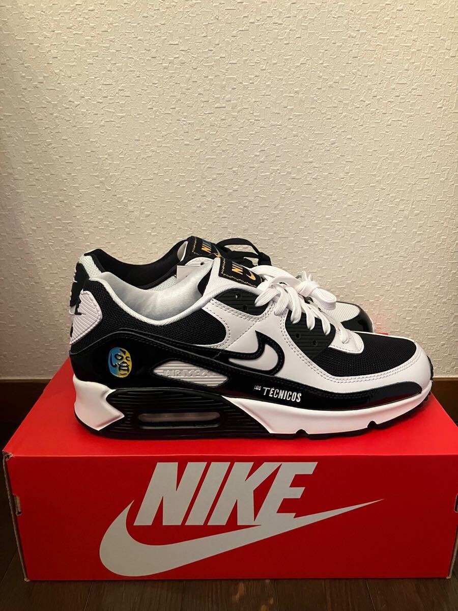 NIKE ナイキ エアマックス90 ルチャリブレ　30cm ホワイト　ブラック　 AIR MAX