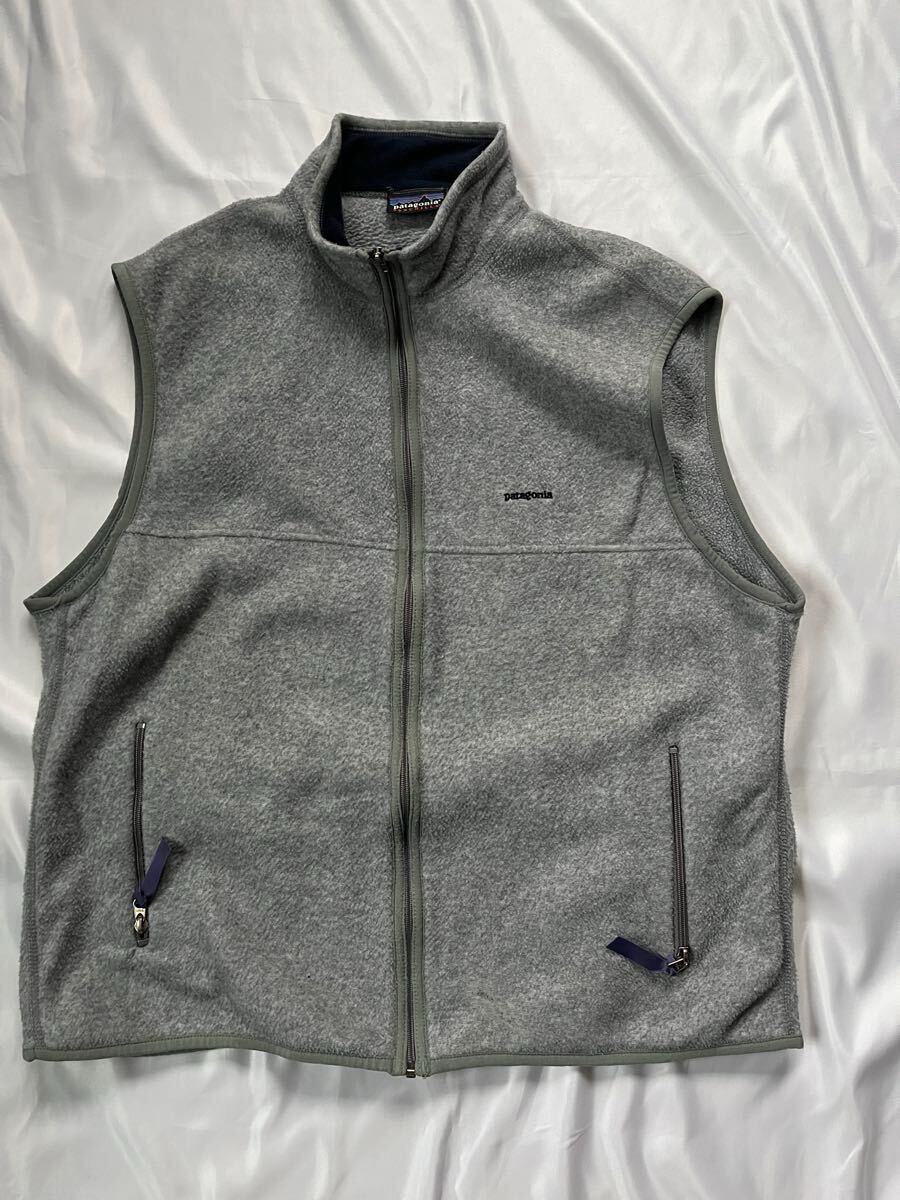 パタゴニア シンチラ フリースベスト patagonia SYNCHILLA フリース ベスト 古着 USA製 Patagonia