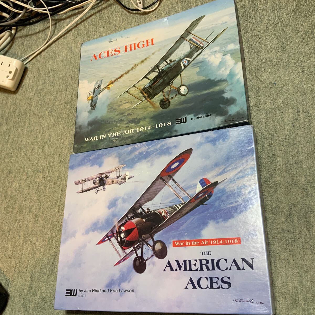 3W ACES HIGHとAmerican Aces セット第一次世界大戦空戦