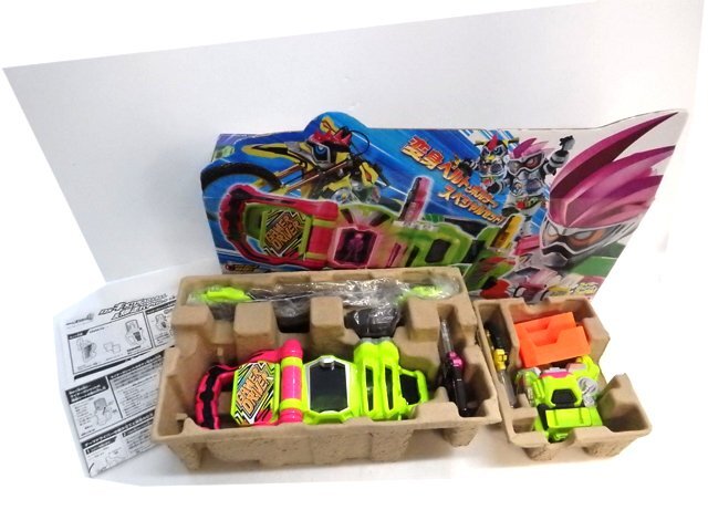 動作品◆BANDAI/バンダイ 仮面ライダーエグゼイド DXゲーマドライバー＆キメワザスロットホルダーセット◆ 仮面ライダー/石森プロ