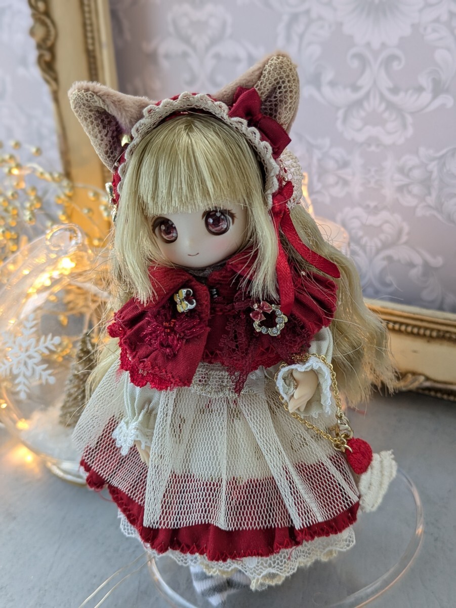 限定♪monnti♪オビツ11ピコニーモPお洋服セット♪桜の詩vol.2 monnti♪オビツ11ピコニーモPお洋服セット♪ふゆのおくりもの