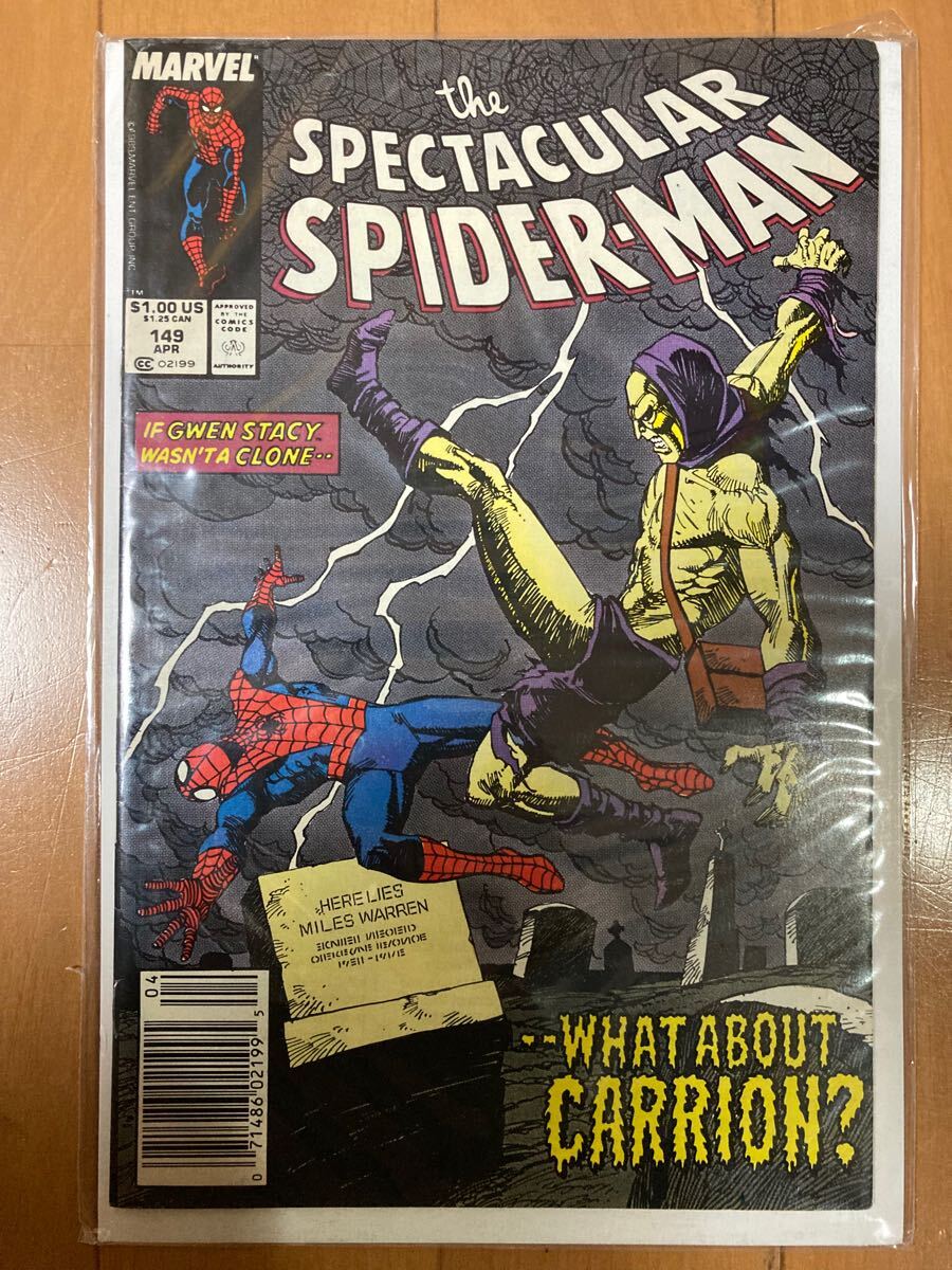アメコミ 雑誌 アメリカンコミック スパイダーマン spiderman マーベル marvel DC dcコミック マーベル レア 海外 マンガ 本 USA ①