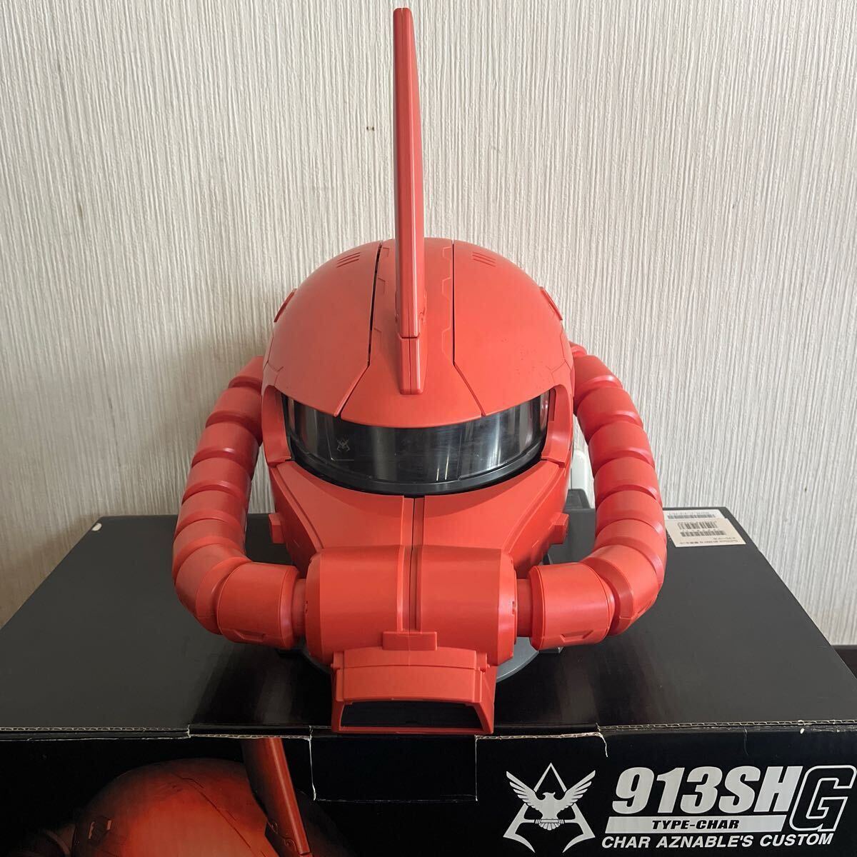 携帯電話 913SH G TYPE-SHAR シャア専用モデル/ザクヘッド型充電 携帯電話 913SH G TYPE-SHAR シャア専用モデル/ザクヘッド型充電