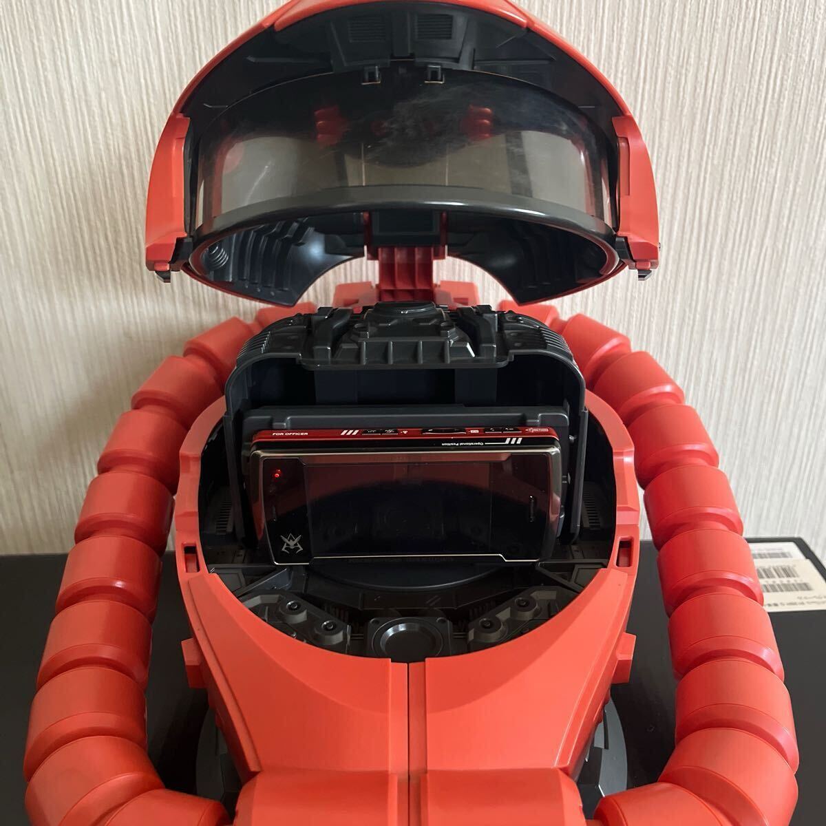 携帯電話 913SH G TYPE-SHAR シャア専用モデル/ザクヘッド型充電 携帯電話 913SH G TYPE-SHAR シャア専用モデル/ザクヘッド型充電