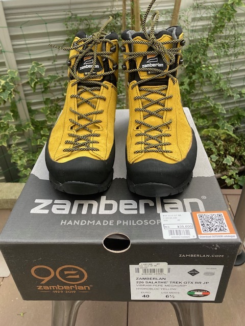 Zamberlan ザンバラン 未使用品 226 SALATHE' Trek GTX RR JP 40 Zamberlan ザンバラン 未使用品 226 SALATHE' Trek GTX RR JP 40