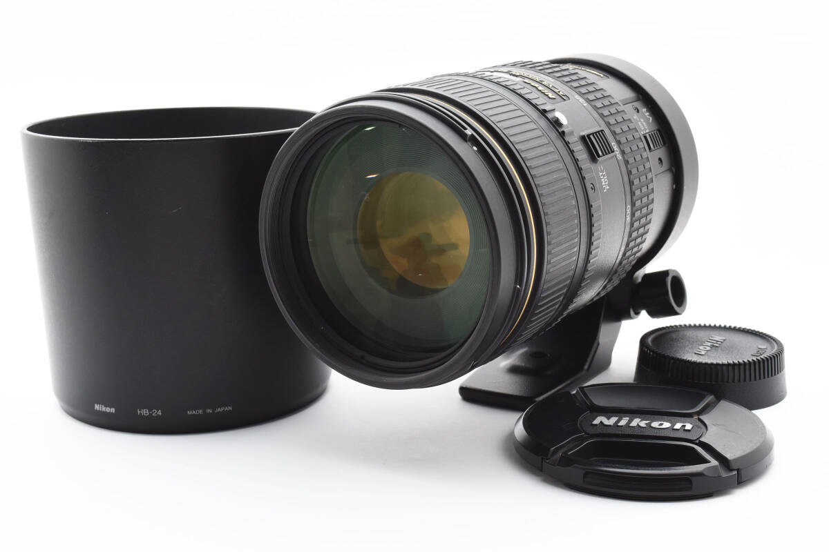★☆Nikon ニコン AF VR-NIKKOR 80-400mm 1:4.5-5.6D ED 超望遠ズームレンズ #4396☆★