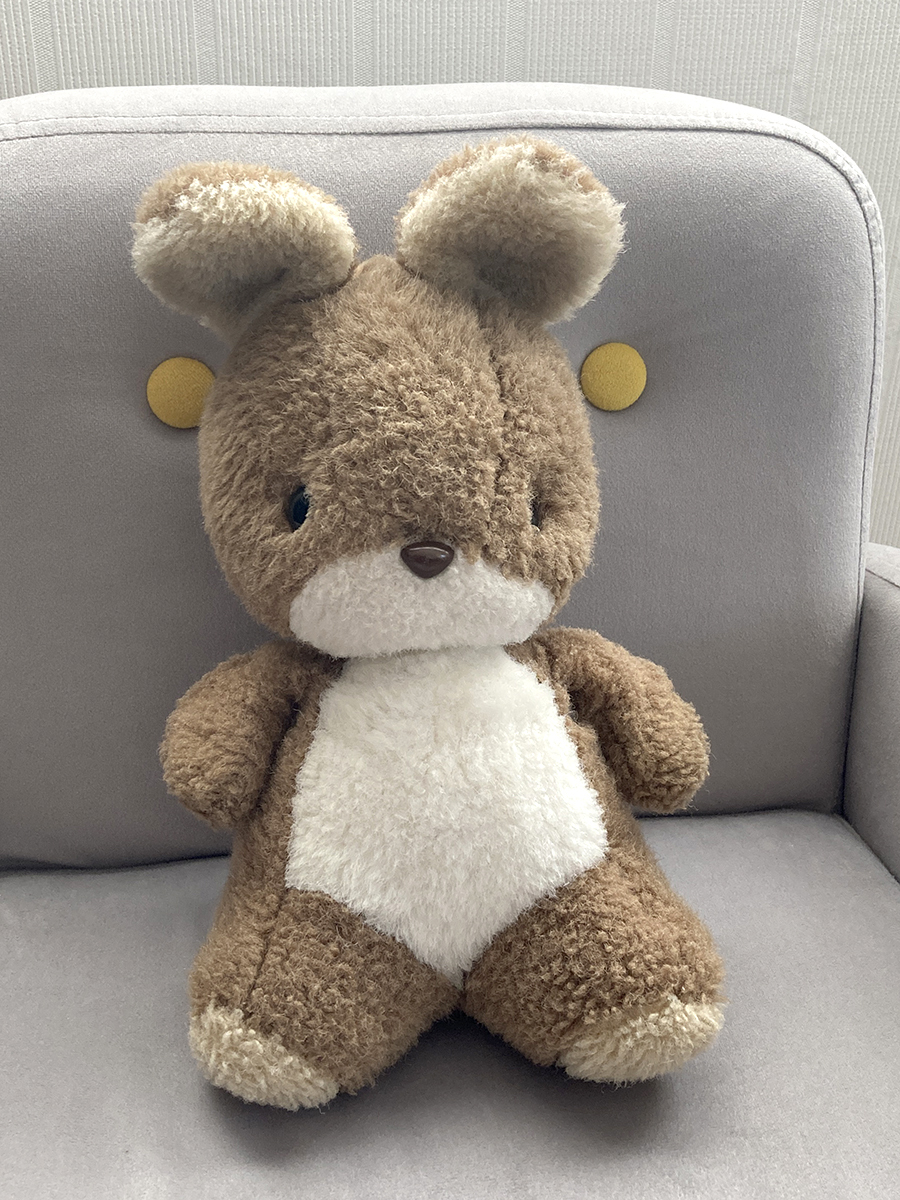 ぬいぐるみ うさぎ 約26cm*サンアロー 日本製*ワンピース