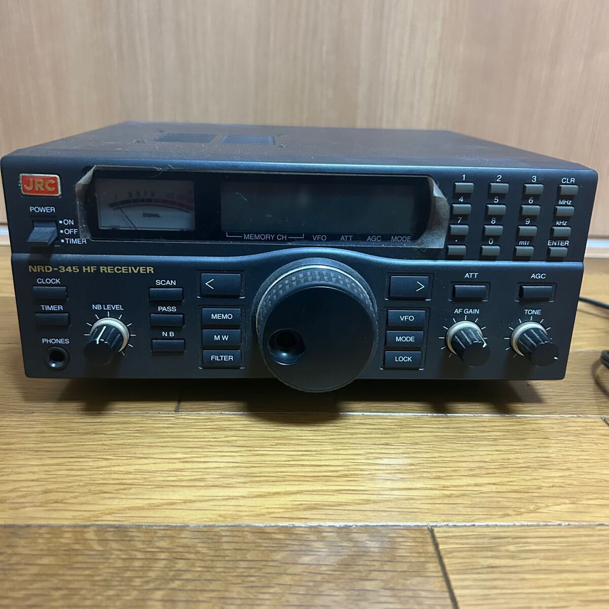 HF受信機/JRC NRD-345/希少/通電確認済み Yahoo!オークション - 通電確認済み JRC NRD-345 日本無線 受信