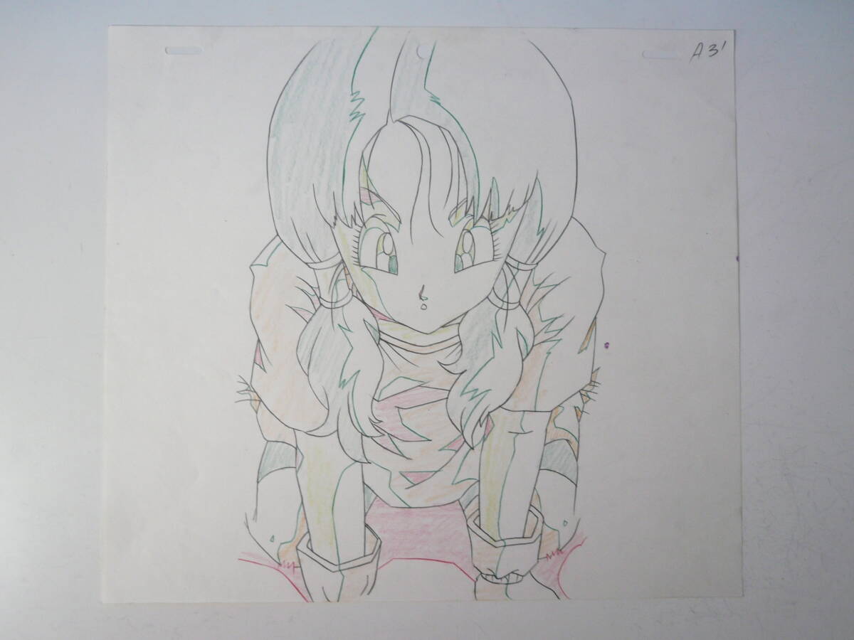 セル画 ドラゴンボールZ ビーデル 東映アニメーション 鳥山明 セル画 ドラゴンボールZ ビーデル 東映アニメーション 鳥山明