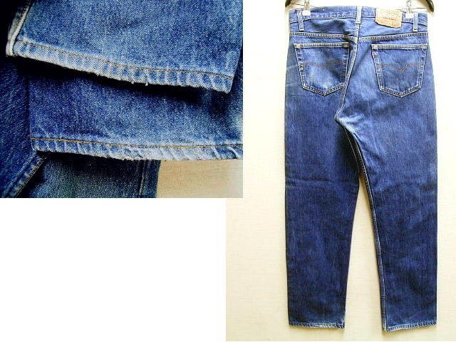 ◇即決[W34L32]ビンテージ Levi's 501-0115 ハチマル 87年6月制 80年代 80s USA制 アメリカ トップボタン653 デニム パンツ■6433