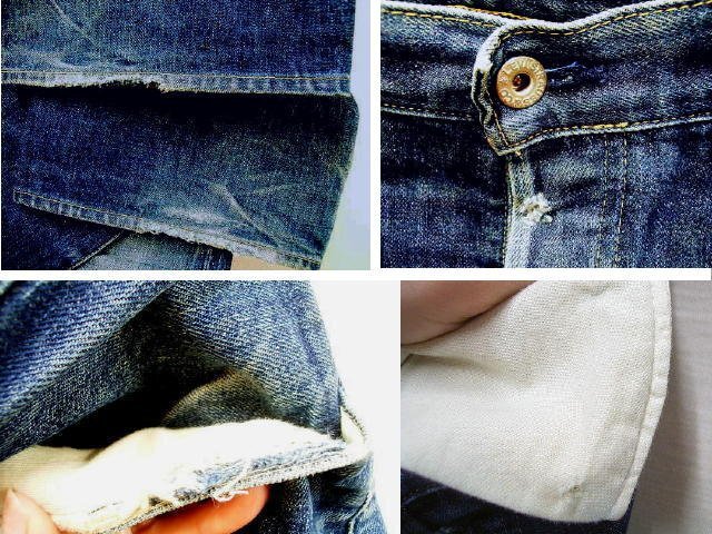 ◇即決[W34]サンプル級の鬼ヒゲ LVC 702XX ビンテージ復刻 舊日本制 501XX LEVI’S VINTAGE CLOTHING デニム パンツ■6525