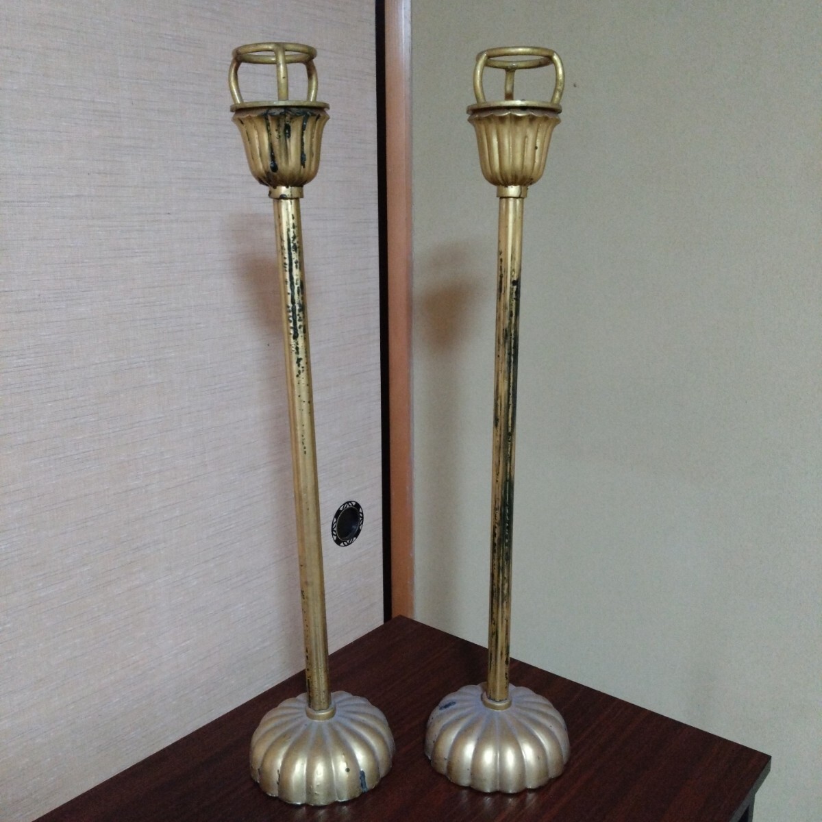 寺院仏具」□「浄土真宗」□「菊灯」□「高さ68cm」□「本堂 寺院仏具」□「浄土真宗」□「菊灯」□「高さ68cm」□「本堂