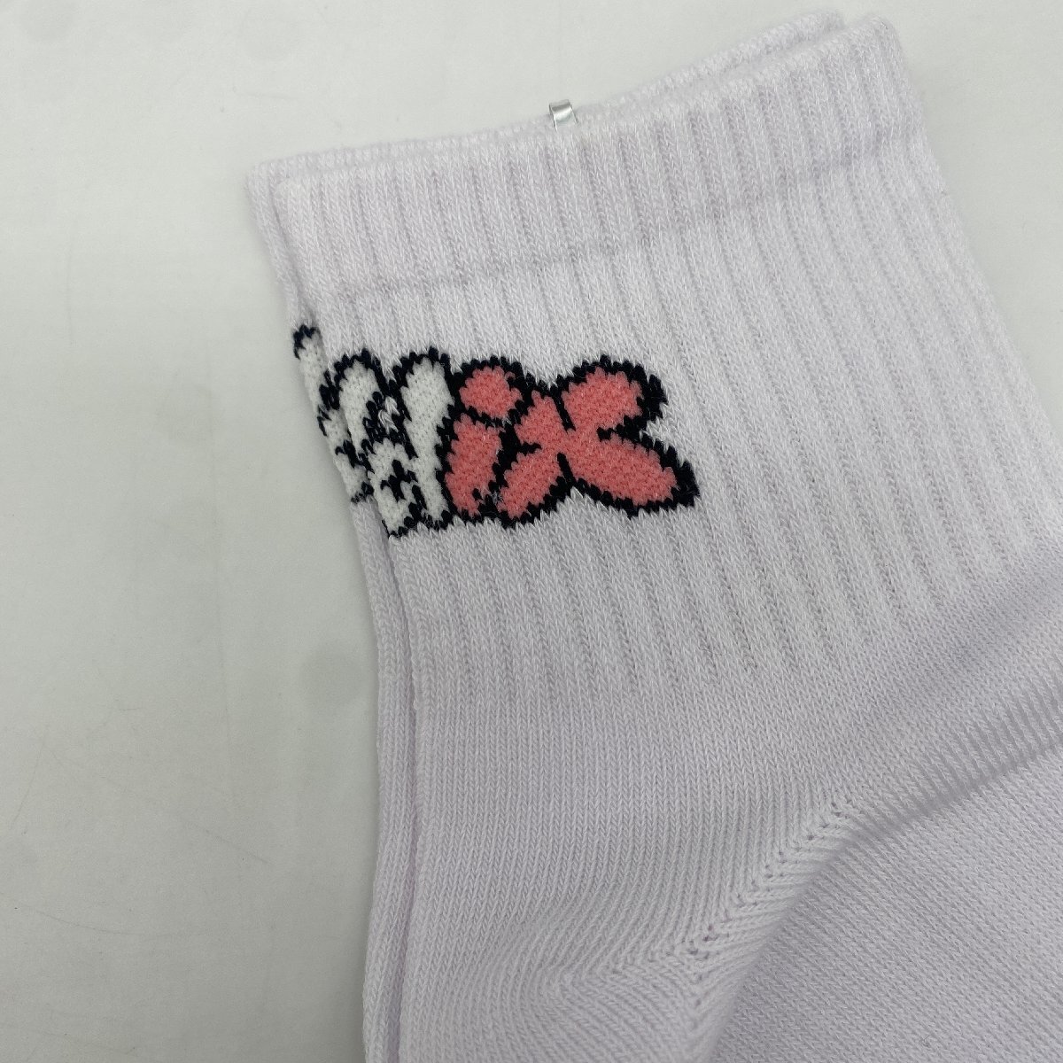 ☆buddix バディー☆ 未開(kāi)封 未使用 VERTICAL GARAGE FANTASTICS ロゴ リブソックス 靴下 ribbed socks グッズ 3500003_A