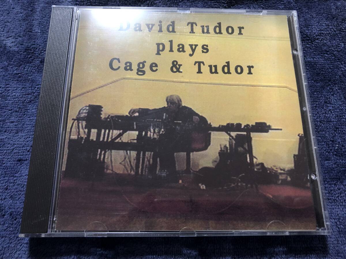 DAVID TUDOR - TUDOR PLAYS CAGE & TUDOR CD / 廃盤