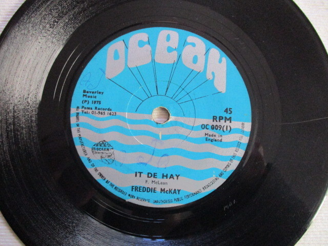 FREDDIE McKAY 7！IT DE HAY, UK ORG 7インチ EP 45, PHIL PRATT