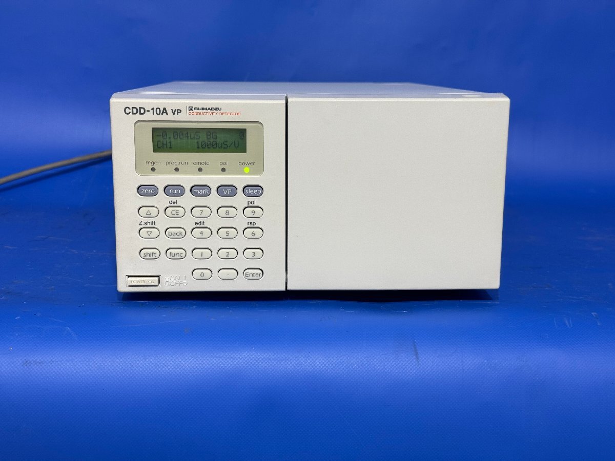 【新春セール！】499【島津製作所】液体クロマトグラフ　電気伝導検出器　型番：CDD-10AVP