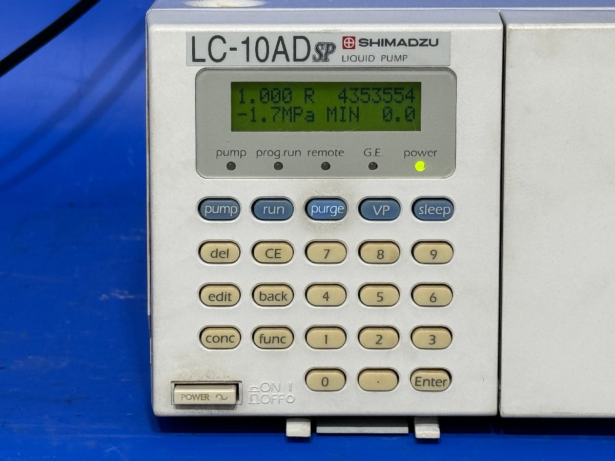 116-4【島津製作所】液体クロマトグラフ 送液ユニット 型番:LC 116-4【島津製作所】液体クロマトグラフ 送液ユニット 型番:LC