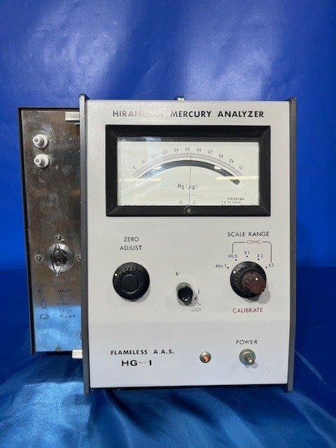 【新春セール！】733【HIRANUMA】平沼水銀濃度計　MERCURY　ANALYZER　型番：HG-1