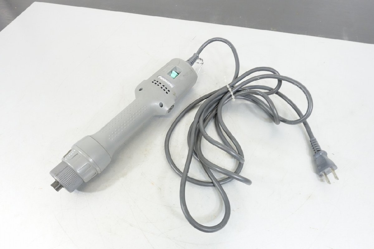B　パナソニック　プッシュ式　電動ドライバー　FE-A710AXN　小ねじ用　正逆切替　100V　組み立て　吊り下げ　クラッチ付
