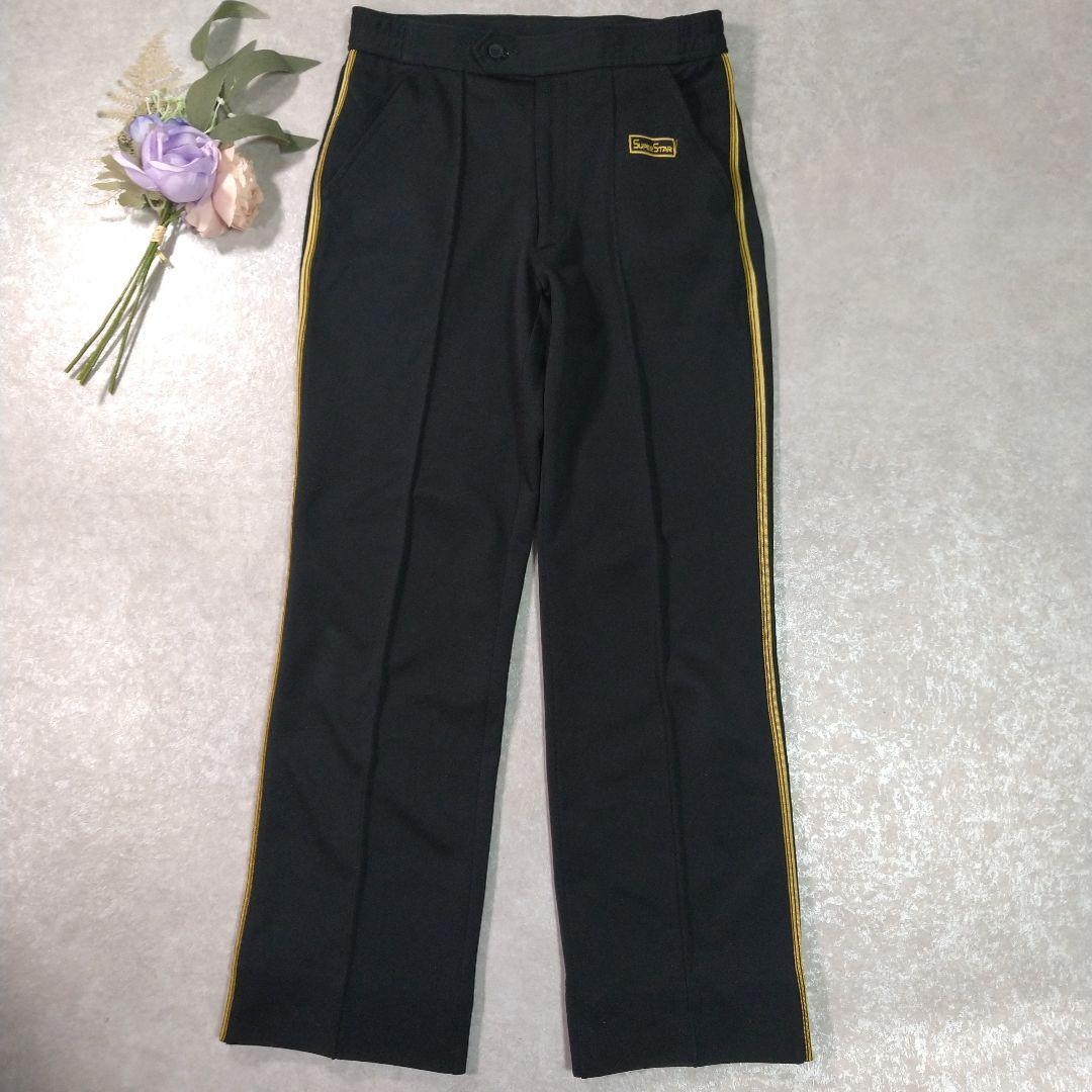 Mizuno スーパースター BLACK×GOLD トラックジャケット 80s Mizuno スーパースター BLACK×GOLD トラックジャケット 80s