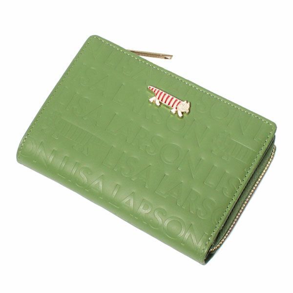 【新品・特価】LISA LARSON リサラーソン L字ファスナー二つ折り財布 LTLM-01 G