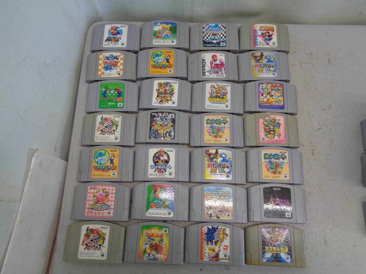 C2055 任天堂　nintendo 64ソフト　28個 / Y-4 / ②サイズ