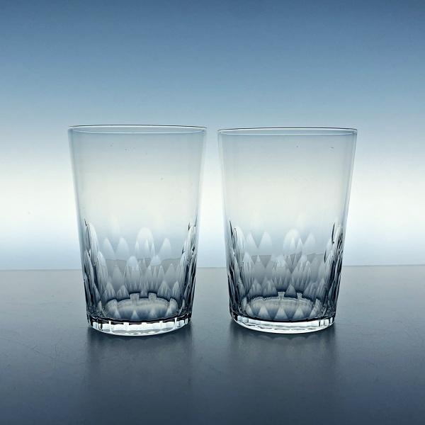 オールド バカラ リシュリュー グラス 2客 ペア セット BACCARAT RICHELIEU ショット ワイン 日本酒 冷酒 シャンピニー H6.6㎝ タンブラー