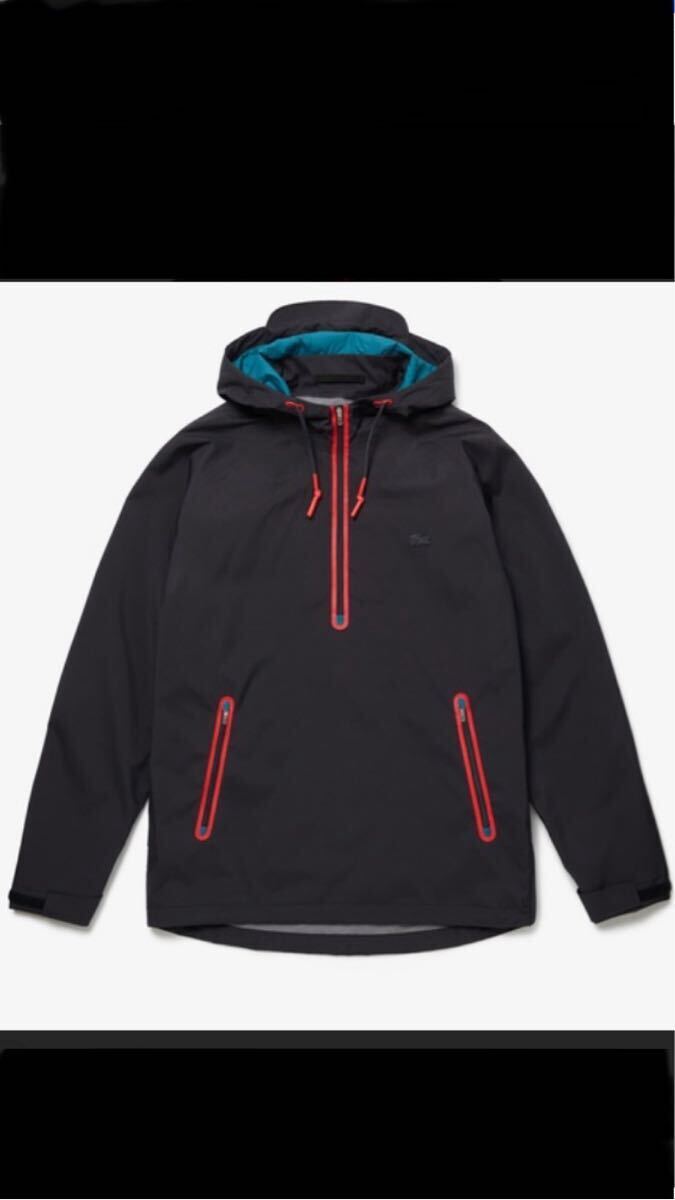 ラコステ LACOSTE 撥水透湿ハーフジッププルオーバージャケット ラコステ LACOSTE 撥水透湿ハーフジッププルオーバージャケット