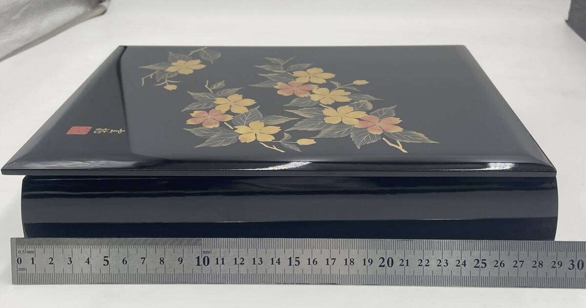 旧家蔵出し 未使用 美品 保管品】山吹 蒔絵 YAMABUKI 会津塗 本 旧家蔵出し 未使用 美品 保管品】山吹 蒔絵 YAMABUKI 会津塗 本